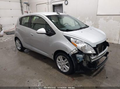 2013 CHEVROLET SPARK LS MANUAL Silver  Gasoline KL8CA6S97DC576867 photo #1