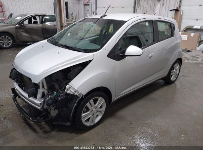 2013 CHEVROLET SPARK LS MANUAL Silver  Gasoline KL8CA6S97DC576867 photo #3