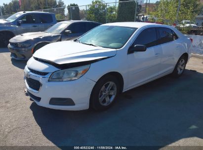 2015 CHEVROLET MALIBU LS White  Gasoline 1G11B5SL5FF203547 photo #3