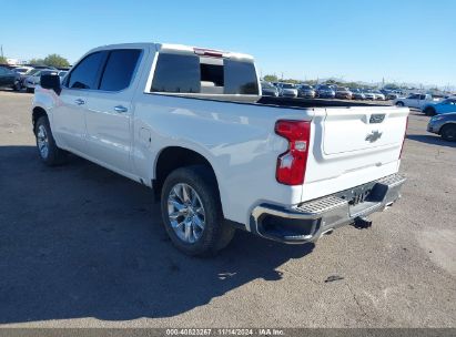 2022 CHEVROLET SILVERADO 1500 LTD 4WD  SHORT BED LTZ White  Gasoline 3GCUYGEL0NG209117 photo #4