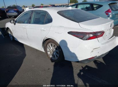 2023 TOYOTA CAMRY LE White  Gasoline 4T1R11AK8PU778796 photo #4