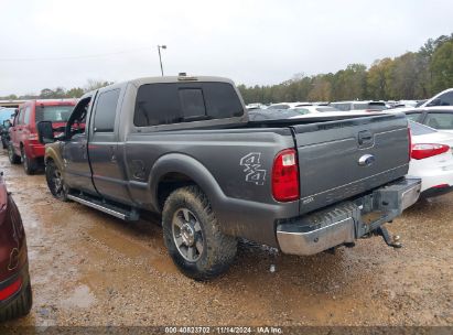 2013 FORD F-250 LARIAT Gray  Diesel 1FT7W2BT4DEB39640 photo #4