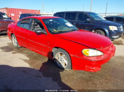 2003 PONTIAC GRAND AM GT Red  Gasoline 1G2NW52E43C116531 photo #1