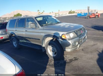 2001 MITSUBISHI MONTERO SPORT ES/SPORT LS Gold  Gasoline JA4LS21H31P049493 photo #1