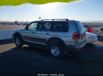 2001 MITSUBISHI MONTERO SPORT ES/SPORT LS Gold  Gasoline JA4LS21H31P049493 photo #4