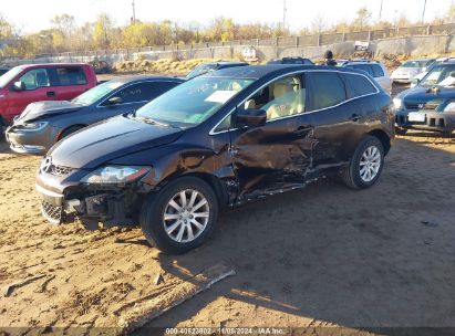 2010 MAZDA CX-7 I SPORT Purple  Gasoline JM3ER2W52A0314056 photo #3