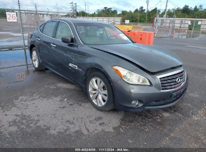 2011 INFINITI M37X Silver  Gasoline JN1BY1ARXBM374635 photo #1