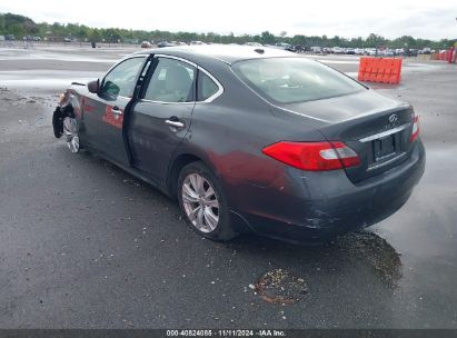 2011 INFINITI M37X Silver  Gasoline JN1BY1ARXBM374635 photo #4