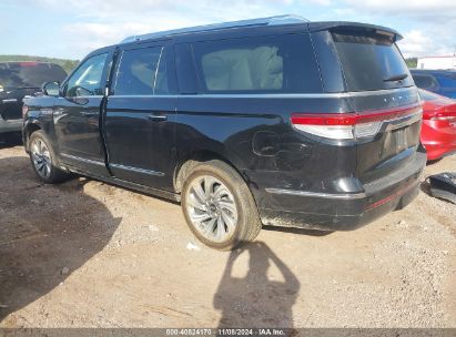 2023 LINCOLN NAVIGATOR RESERVE L Black  Gasoline 5LMJJ3KG3PEL02756 photo #4