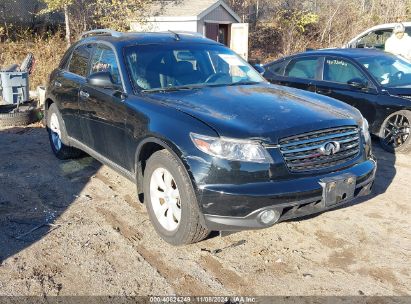 2005 INFINITI FX35 Black  Gasoline JNRAS08W15X201234 photo #1