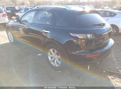 2005 INFINITI FX35 Black  Gasoline JNRAS08W15X201234 photo #4