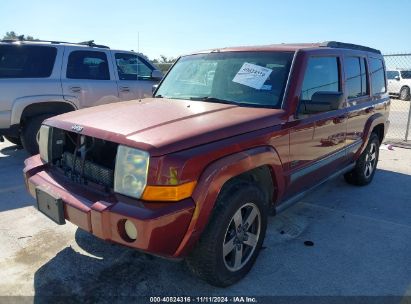 2008 JEEP COMMANDER SPORT Red  Gasoline 1J8HH48N98C156608 photo #3