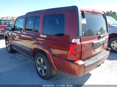 2008 JEEP COMMANDER SPORT Red  Gasoline 1J8HH48N98C156608 photo #4