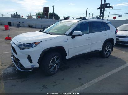 2021 TOYOTA RAV4 PRIME SE White  Hybrid JTMAB3FV9MD054186 photo #3