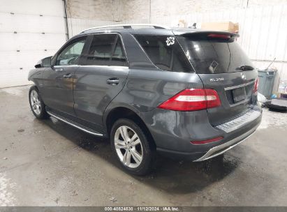 2012 MERCEDES-BENZ ML 350 4MATIC Gray  Gasoline 4JGDA5HB1CA035092 photo #4