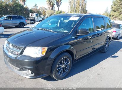 2017 DODGE GRAND CARAVAN SXT Black  Flexible Fuel 2C4RDGCG0HR604582 photo #3