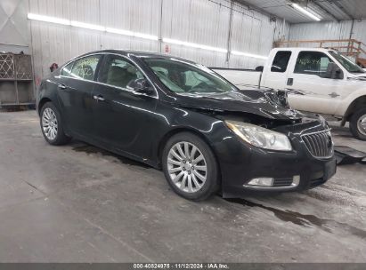 2013 BUICK REGAL TURBO - PREMIUM 2 Black  Flexible Fuel 2G4GT5GV8D9197737 photo #1