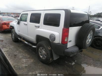 2008 HUMMER H3 SUV White  Gasoline 5GTEN13E888117397 photo #4