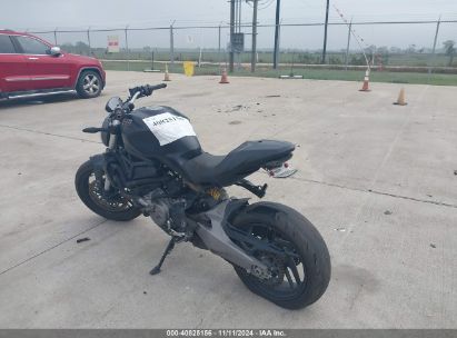 2018 DUCATI MONSTER 821 Black  Gasoline ZDMMACLS3JB001389 photo #4