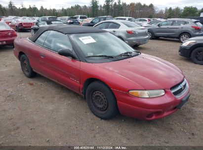 1997 CHRYSLER SEBRING JX Red  Gasoline 3C3EL45H8VT573150 photo #1