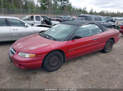 1997 CHRYSLER SEBRING JX Red  Gasoline 3C3EL45H8VT573150 photo #3