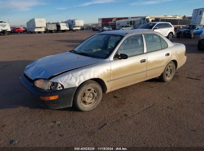 1997 GEO PRIZM Gray  Gasoline 1Y1SK5263VZ416088 photo #3