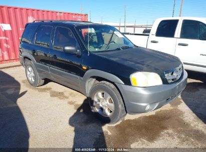 2002 MAZDA TRIBUTE ES V6/LX V6 Black  Gasoline 4F2YU09122KM56544 photo #1