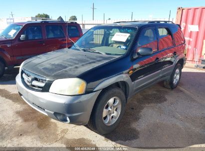 2002 MAZDA TRIBUTE ES V6/LX V6 Black  Gasoline 4F2YU09122KM56544 photo #3