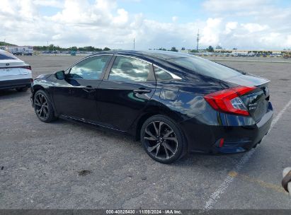 2019 HONDA CIVIC SPORT Black  Gasoline 2HGFC2F80KH572678 photo #4