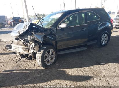 2012 CHEVROLET EQUINOX LS Gray  Flexible Fuel 2GNALBEK7C1311524 photo #3