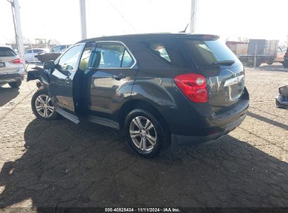 2012 CHEVROLET EQUINOX LS Gray  Flexible Fuel 2GNALBEK7C1311524 photo #4