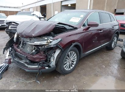 2017 LINCOLN MKX SELECT Maroon  Gasoline 2LMPJ6KP4HBL19176 photo #3