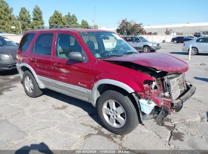 2006 FORD ESCAPE HYBRID Red  Hybrid 1FMCU96H86KA30634 photo #1