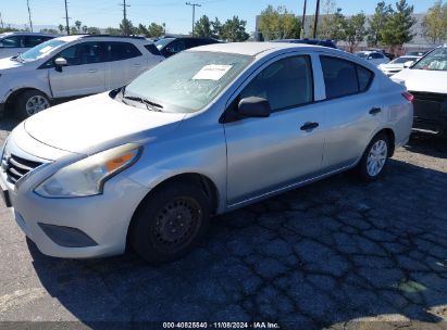 2015 NISSAN VERSA 1.6 S+ Gray  Gasoline 3N1CN7AP2FL926837 photo #3