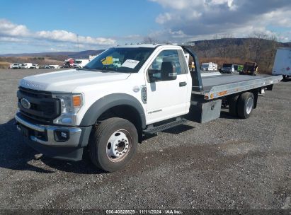 2021 FORD F-600 CHASSIS XL White  Diesel 1FDFF6KT2MDA14379 photo #3