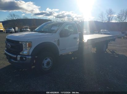 2021 FORD F-600 CHASSIS XL White  Diesel 1FDFF6KT4MDA14383 photo #3