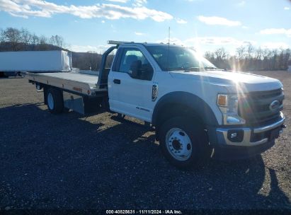 2021 FORD F-600 CHASSIS XL White  Diesel 1FDFF6KTXMDA14405 photo #1