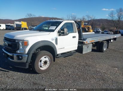 2021 FORD F-600 CHASSIS XL White  Diesel 1FDFF6KTXMDA14405 photo #3