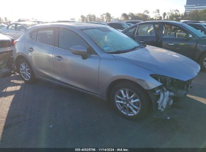 2015 MAZDA MAZDA3 I GRAND TOURING Silver  Gasoline 3MZBM1M79FM223277 photo #1