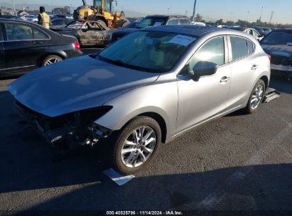 2015 MAZDA MAZDA3 I GRAND TOURING Silver  Gasoline 3MZBM1M79FM223277 photo #3