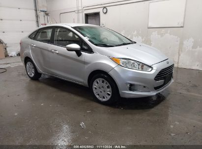 2018 FORD FIESTA S Silver  gas 3FADP4AJ3JM106569 photo #1