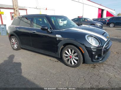 2016 MINI CLUBMAN COOPER S Black  Gasoline WMWLN9C57G2E15955 photo #1