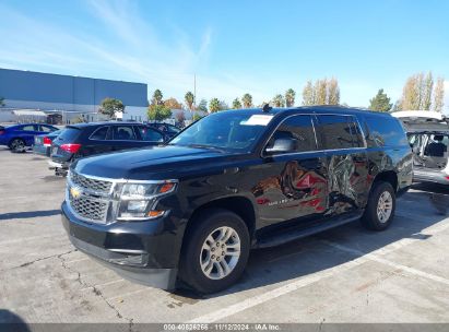 2018 CHEVROLET SUBURBAN LT Black  gas 1GNSKHKC6JR334742 photo #3