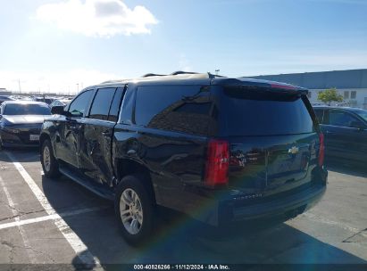 2018 CHEVROLET SUBURBAN LT Black  gas 1GNSKHKC6JR334742 photo #4