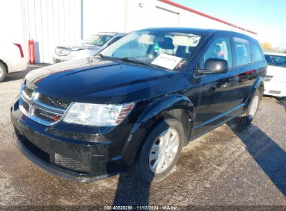 2015 DODGE JOURNEY AMERICAN VALUE PKG Black  Gasoline 3C4PDCAB3FT617196 photo #3