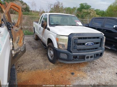 2012 FORD SUPER DUTY F-250 SRW XL White  Gasoline 1FT7X2A60CEC57322 photo #1