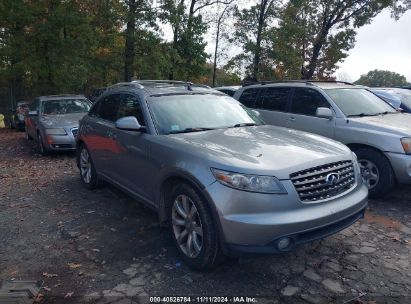 2005 INFINITI FX35 Gray  Gasoline JNRAS08U95X100876 photo #1