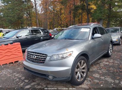 2005 INFINITI FX35 Gray  Gasoline JNRAS08U95X100876 photo #3