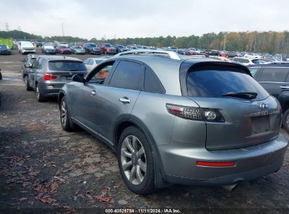 2005 INFINITI FX35 Gray  Gasoline JNRAS08U95X100876 photo #4