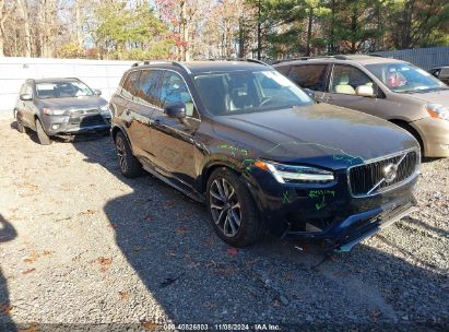 2019 VOLVO XC90 T6 MOMENTUM Black  Gasoline YV4A22PK4K1499428 photo #1